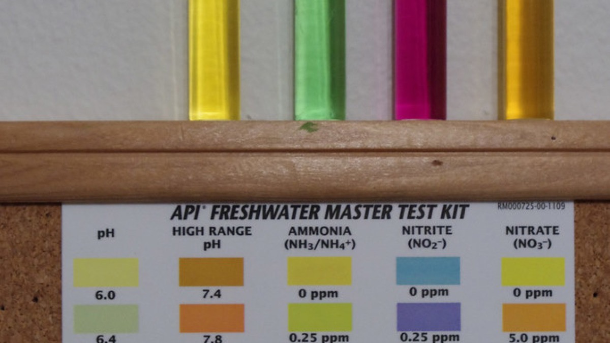 Kit de test d'eau en gouttes pour aquarium
